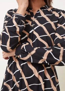 Loren Check Shirt Dress -Floral Und Chic 220678238 04 loren check shirt dress