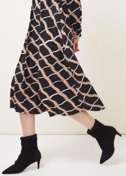 Loren Check Shirt Dress -Floral Und Chic 220678238 05 loren check shirt dress