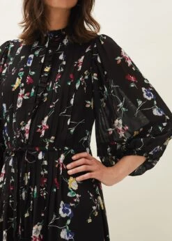 Imara Floral Print Midaxi Dress -Floral Und Chic 220683492 04 imara floral print midaxi dress