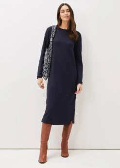 Aysa Midi Jersey Dress -Floral Und Chic 220703351 06 aysa midi jersey dress