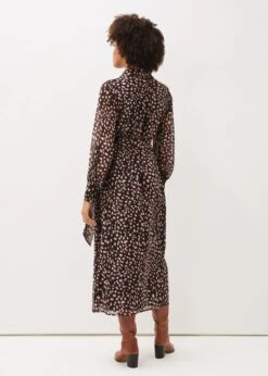 Libby Spot Print Midi Dress -Floral Und Chic 220722327 02 libby spot print midi dress