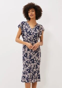 Zendaya Floral Jersey Dress -Floral Und Chic 220723323 03 zendaya floral jersey dress