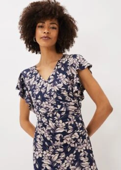 Zendaya Floral Jersey Dress -Floral Und Chic 220723323 04 zendaya floral jersey dress