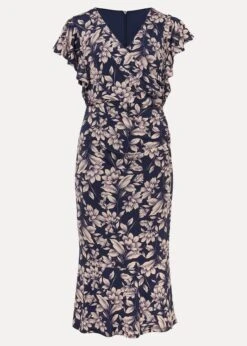 Zendaya Floral Jersey Dress -Floral Und Chic 220723323 99 zendaya floral jersey dress