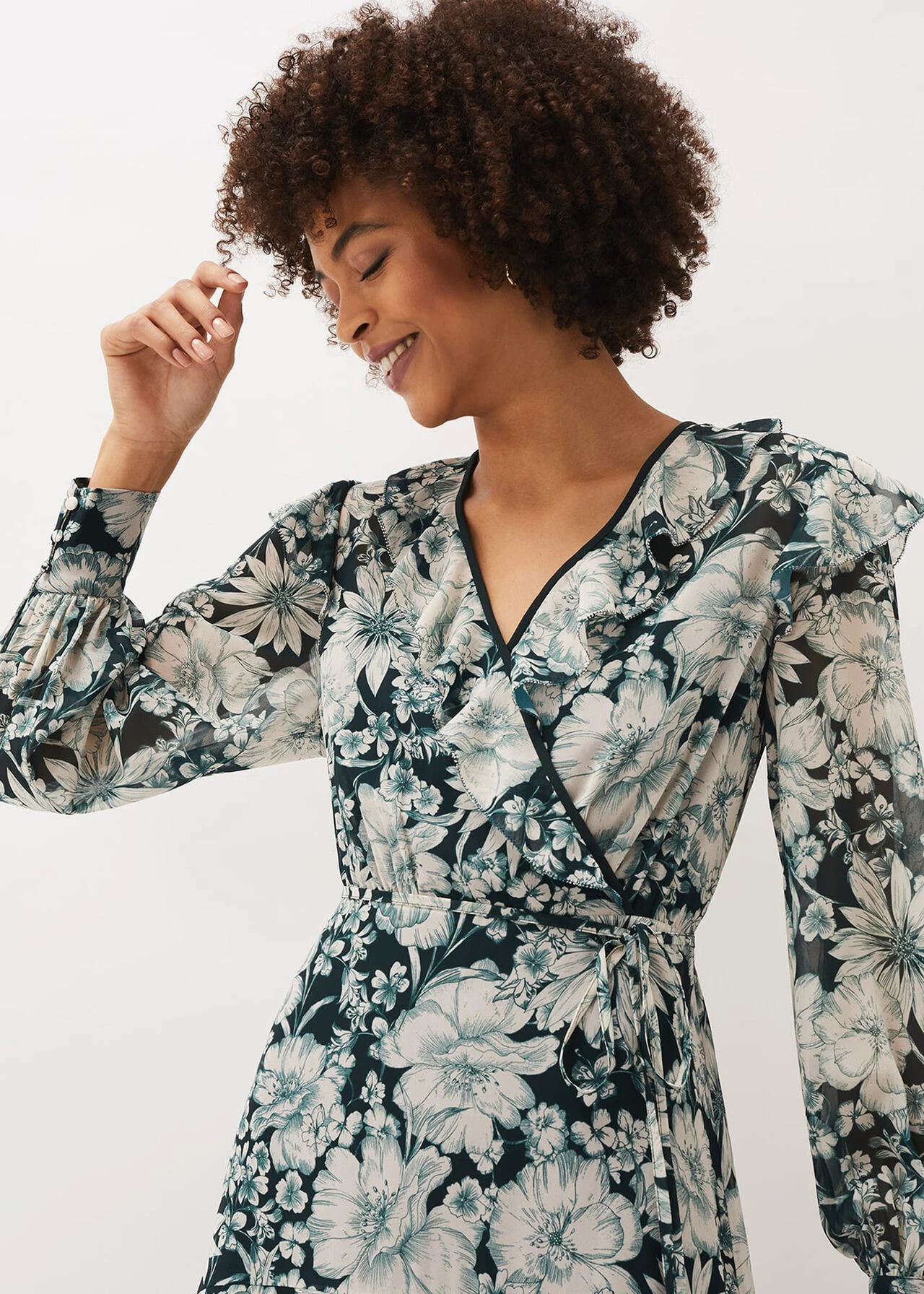 Indiana Floral Tiered Dress 6 Indiana Floral Tiered Dress – Bild 4