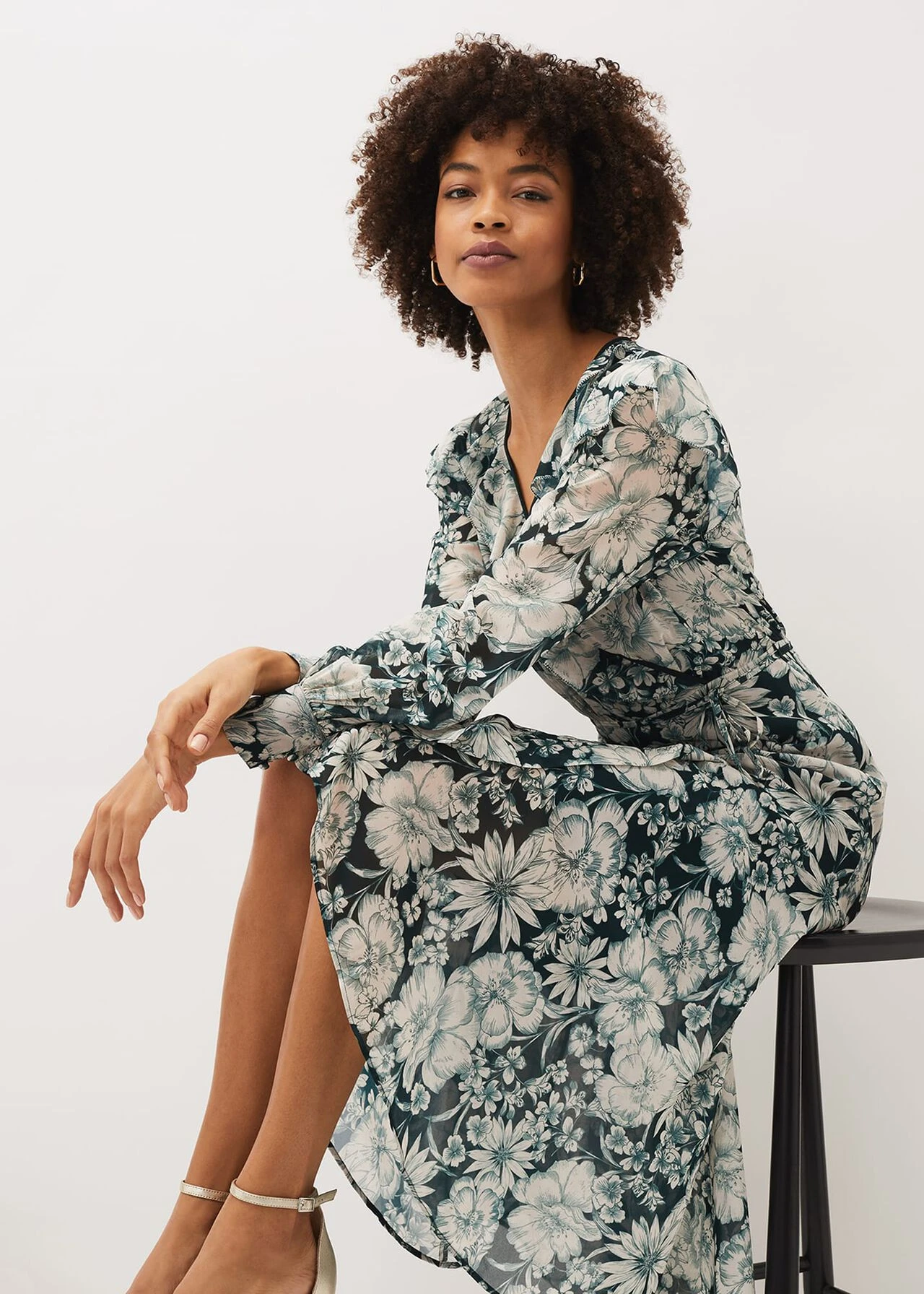 Indiana Floral Tiered Dress 7 Indiana Floral Tiered Dress – Bild 5