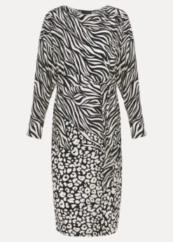 Kora Animal Print Dress -Floral Und Chic 220746000 99 kora animal print dress