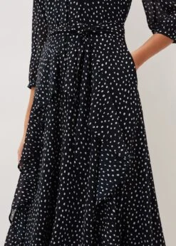Luciana Spot Print Midi Dress 12 Luciana Spot Print Midi Dress -Floral Und Chic 220762000 05 luciana spot print midi dress