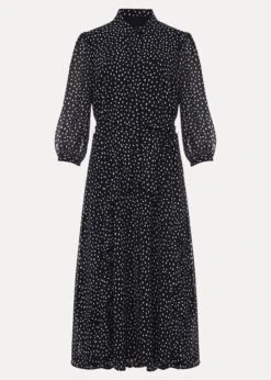 Luciana Spot Print Midi Dress 13 Luciana Spot Print Midi Dress -Floral Und Chic 220762000 99 luciana spot print midi dress