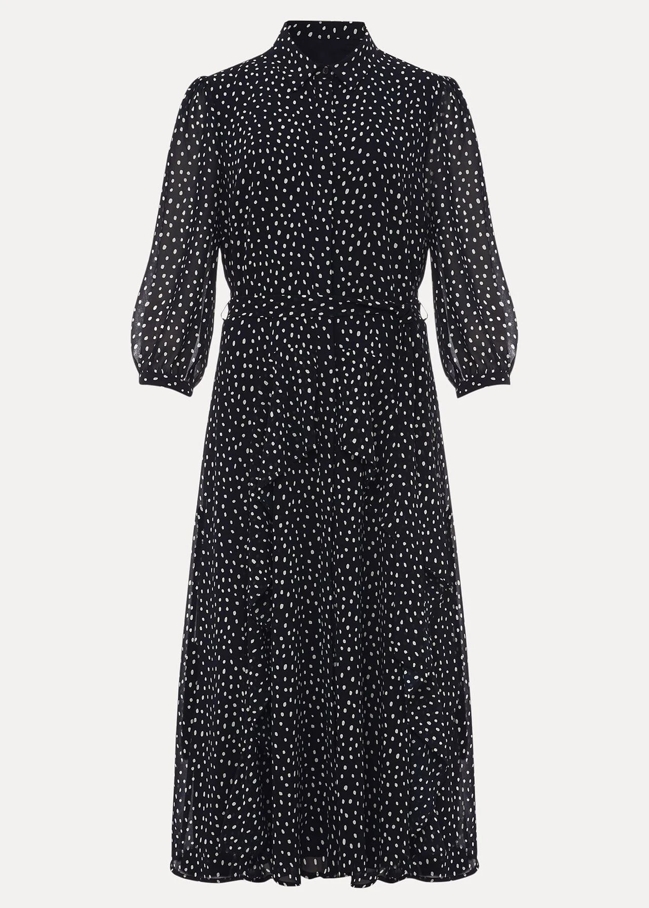 Luciana Spot Print Midi Dress 8 Luciana Spot Print Midi Dress – Bild 6