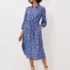 Tana Leopard Print Midi Shirt Dress -Floral Und Chic 220774408 01 tana leopard print midi shirt dress
