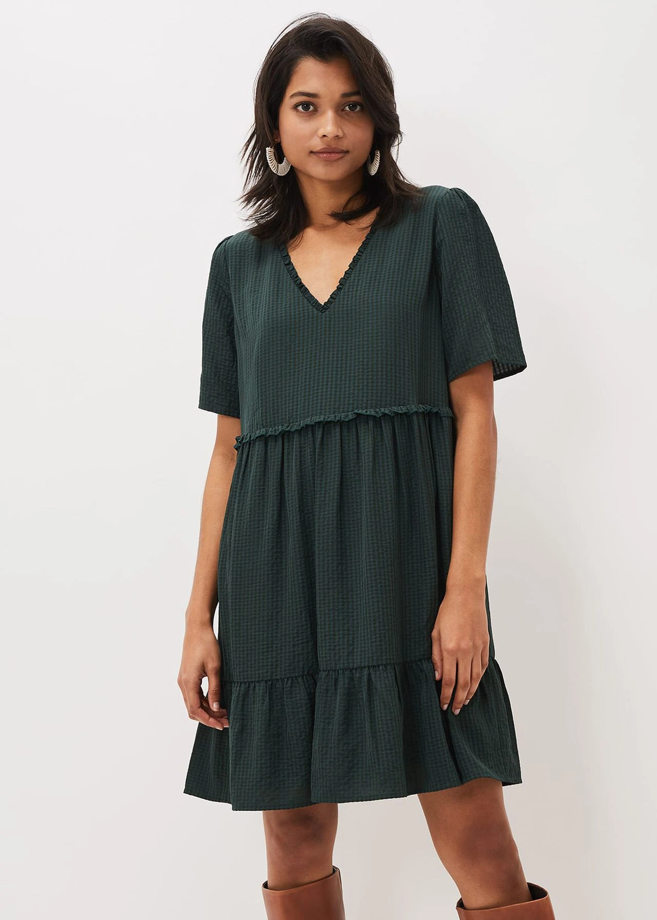 Likita Textured Swing Dress 3 Likita Textured Swing Dress