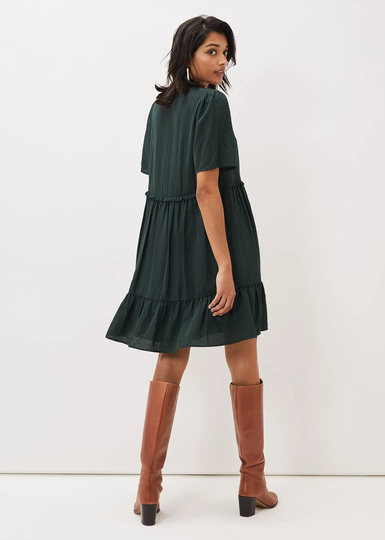 Likita Textured Swing Dress 4 Likita Textured Swing Dress – Bild 2