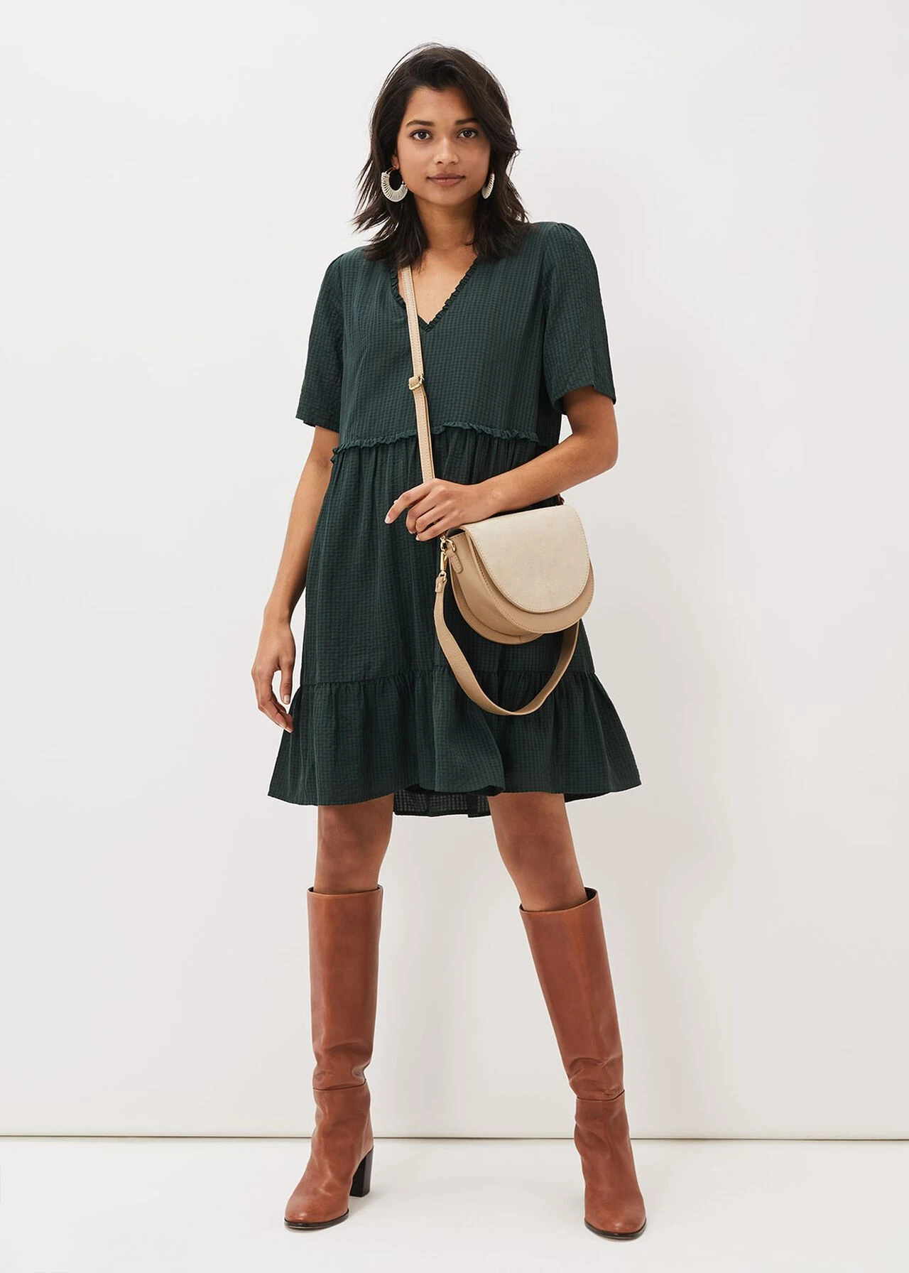 Likita Textured Swing Dress 5 Likita Textured Swing Dress – Bild 3