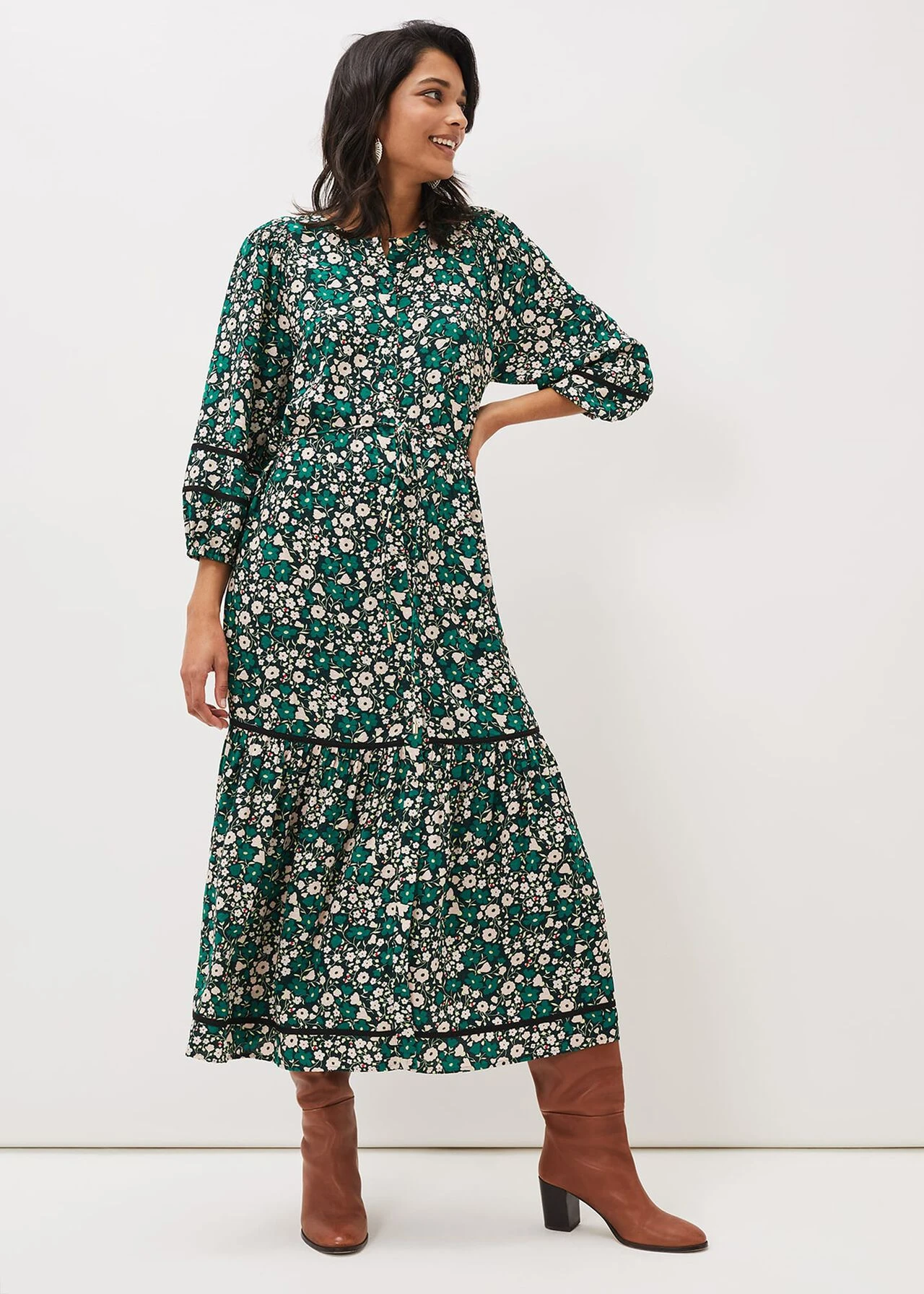 Ava Floral Midaxi Dress 6 Ava Floral Midaxi Dress – Bild 4