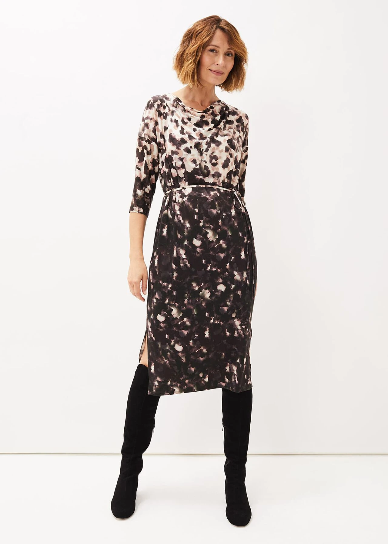 Corrie Abstract Spot Print Dress 3 Corrie Abstract Spot Print Dress