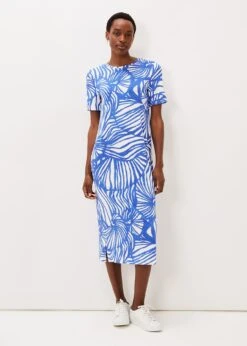 Theresa Shell Print Dress