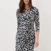 Naava Spot Jersey Dress