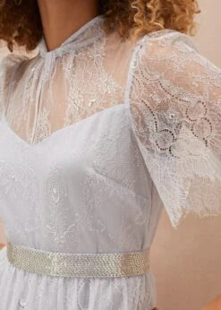 Ginnie Lace Tiered Midi Dress -Floral Und Chic 220811822 04 ginnie lace tiered midi dress