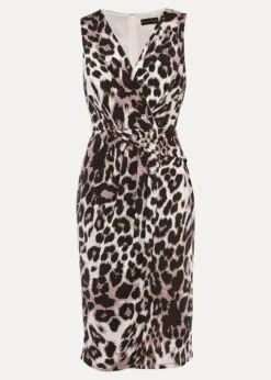 Chelsie Leopard Print Sleeveless Jersey Dress 15 Chelsie Leopard Print Sleeveless Jersey Dress -Floral Und Chic 220816000 99 chelsie leopard print sleeveless jersey dress