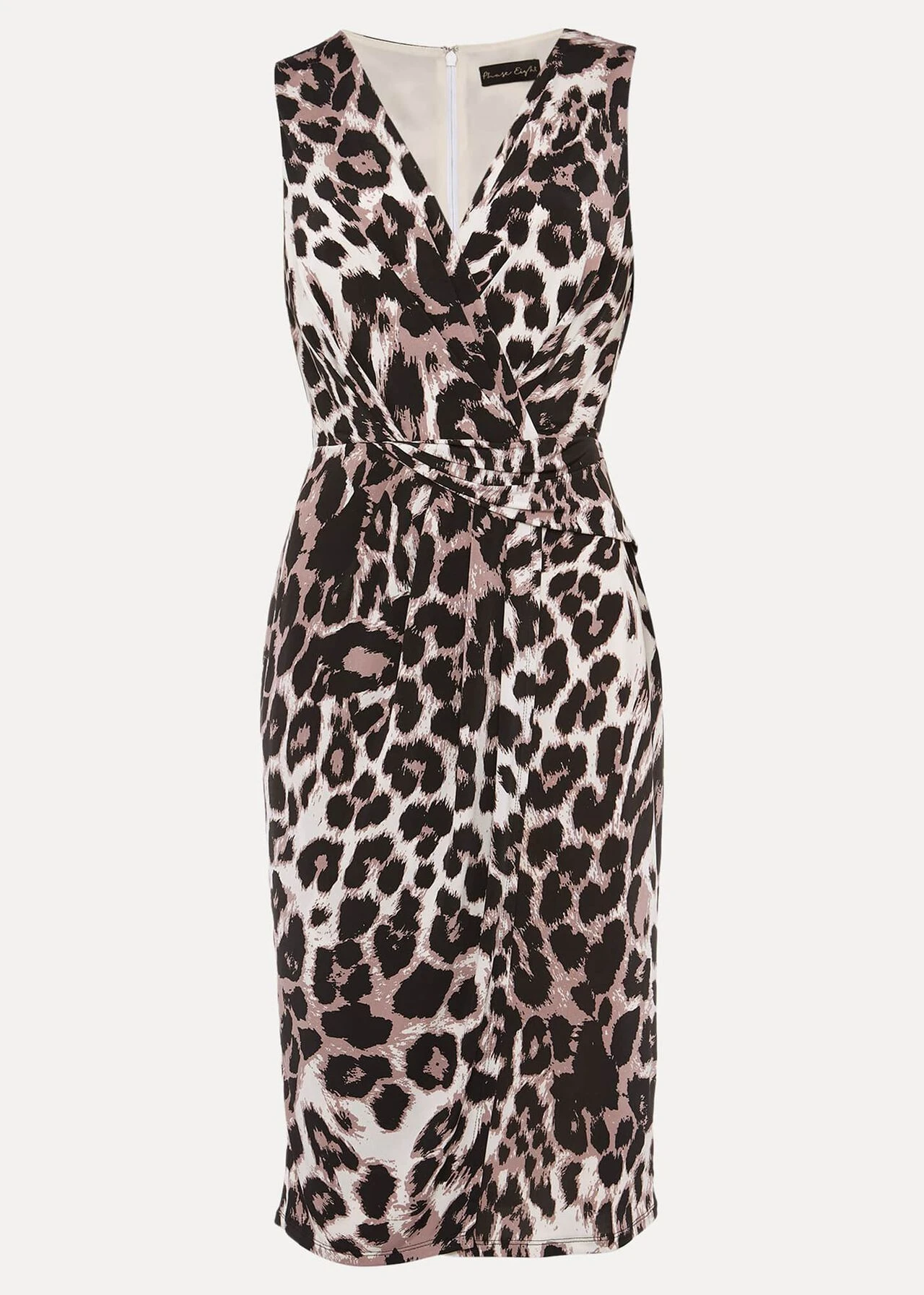 Chelsie Leopard Print Sleeveless Jersey Dress 9 Chelsie Leopard Print Sleeveless Jersey Dress – Bild 7