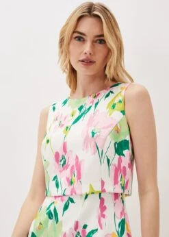 Effie Floral Scuba Dress -Floral Und Chic 220831106 04 effie floral scuba dress