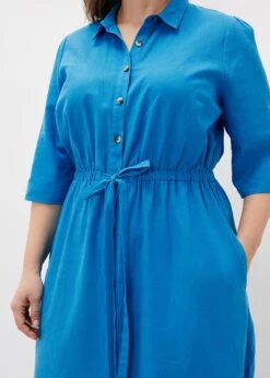 Marlene Tie Shirt Dress -Floral Und Chic 220835296 04 marlene tie shirt dress