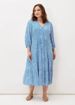 Penele Ditsy Print Maxi Dress -Floral Und Chic 220845284 06 penele ditsy print maxi dress