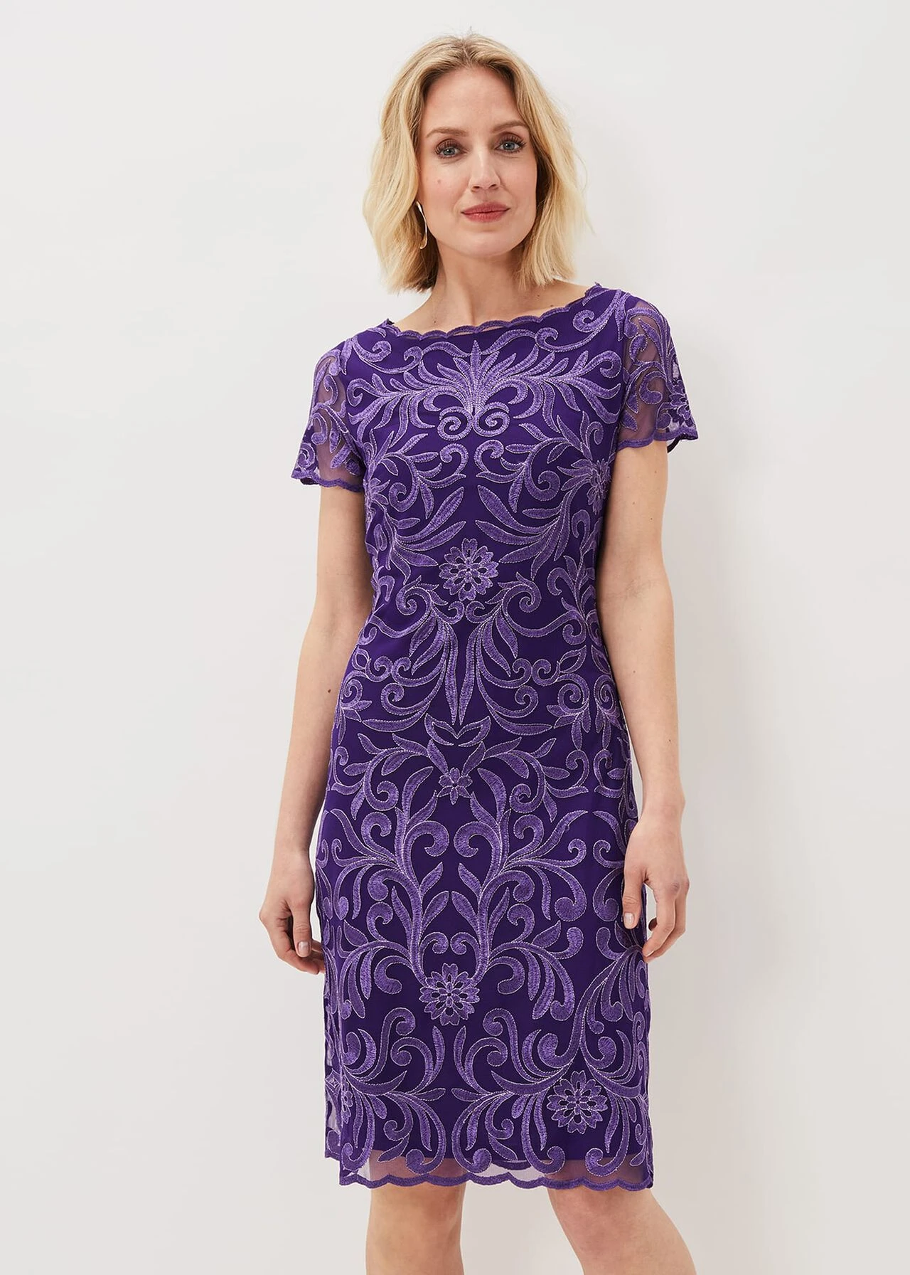 Nessa Embroidered Midi Dress 3 Nessa Embroidered Midi Dress