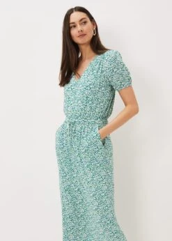 Melani Ditsy Print Midaxi Dress -Floral Und Chic 220873000 04 melani ditsy print midaxi dress