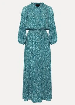 Phillipa Tile Print Midaxi Dress -Floral Und Chic 220885149 99 phillipa tile print midaxi dress