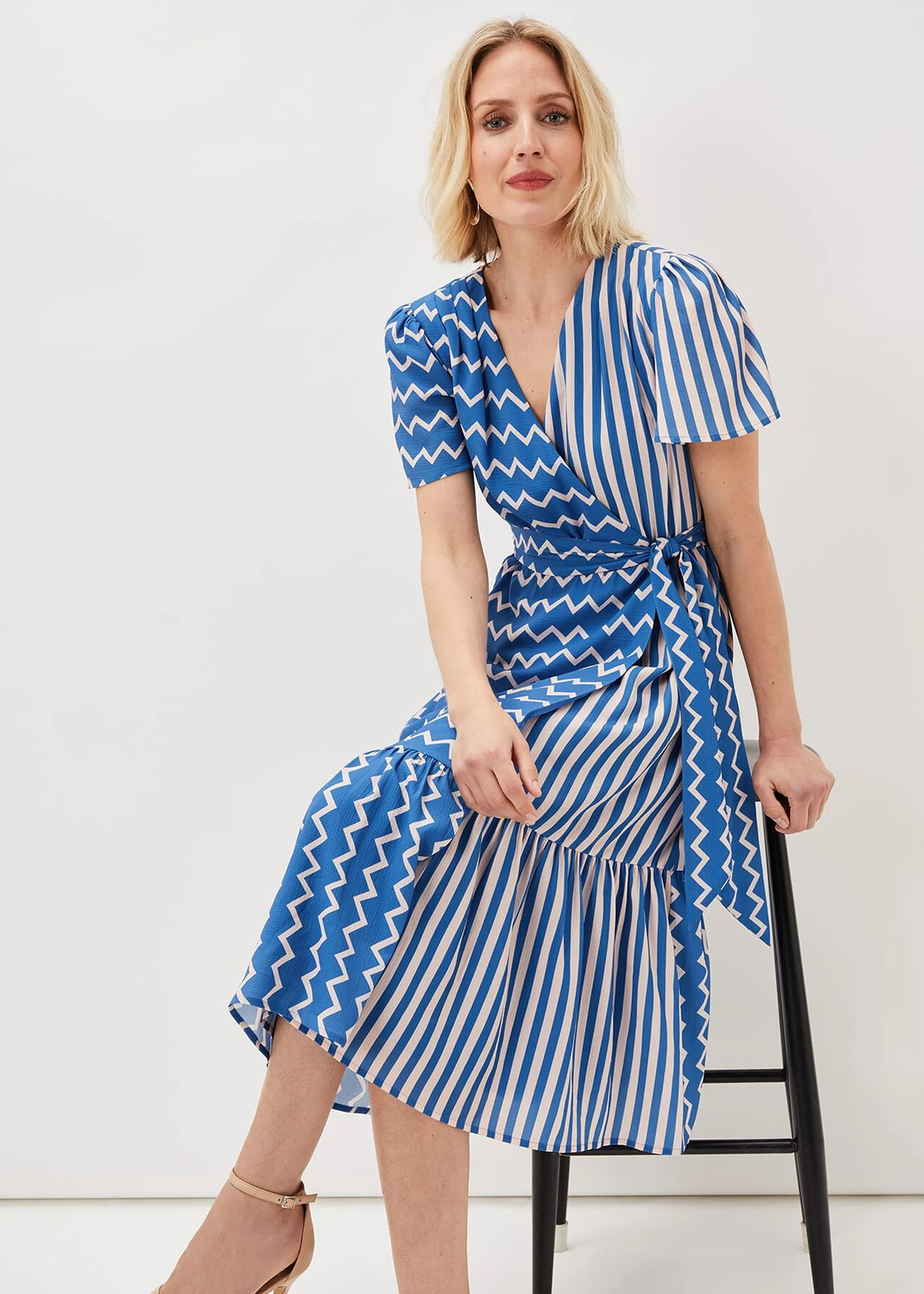 Shelby Zig Zag Midi Dress 7 Shelby Zig Zag Midi Dress – Bild 5