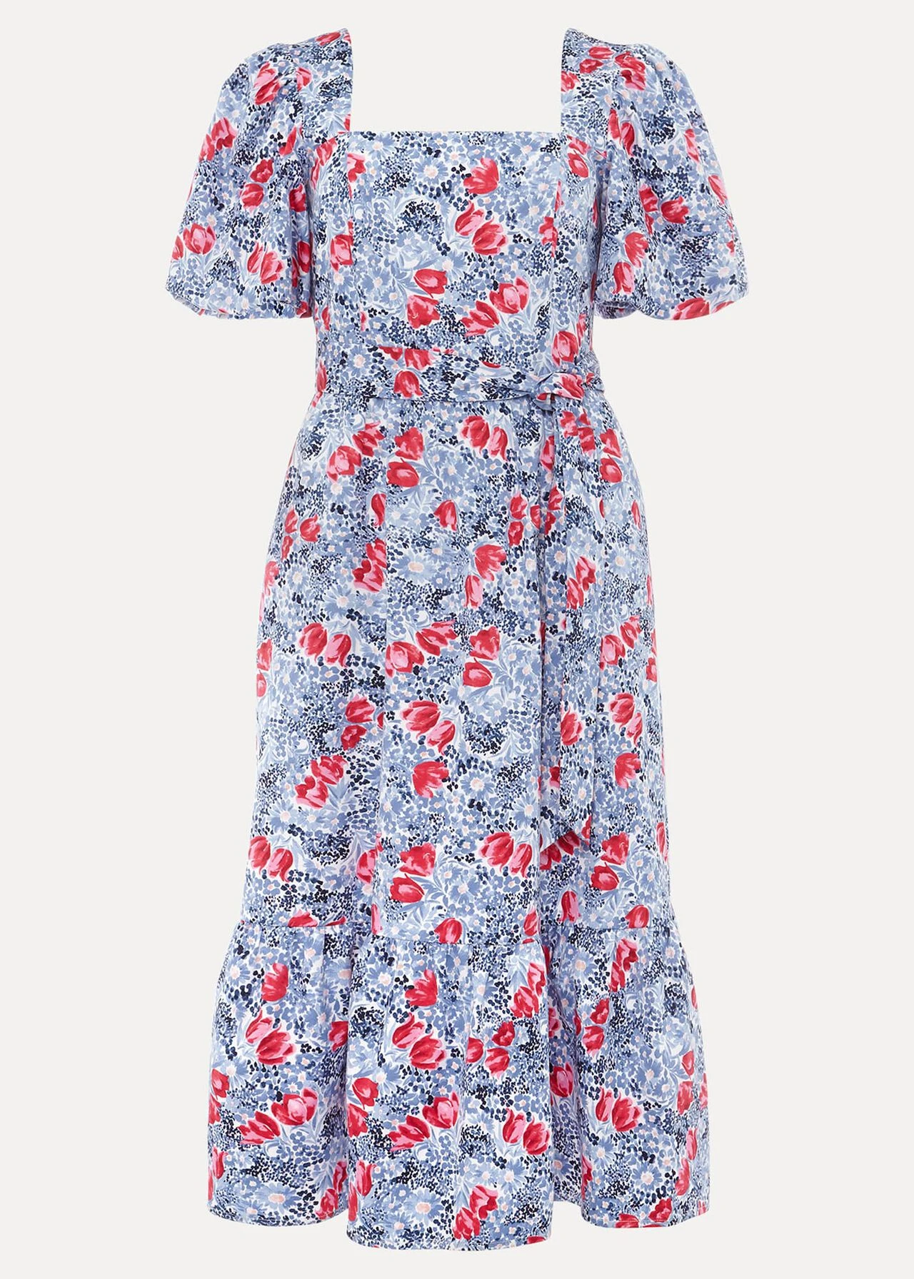 Abbiana Cotton Floral Midi Dress 8 Abbiana Cotton Floral Midi Dress – Bild 6