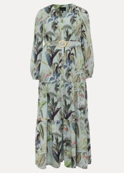 Maya Printed Tiered Maxi Dress -Floral Und Chic 220899000 99 maya printed tiered maxi dress