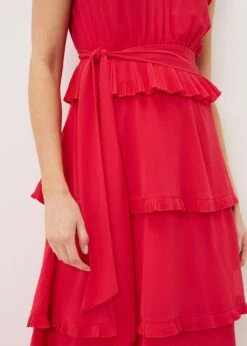 Josephina Tiered Midi Dress -Floral Und Chic 220901252 06 josephina tiered midi dress