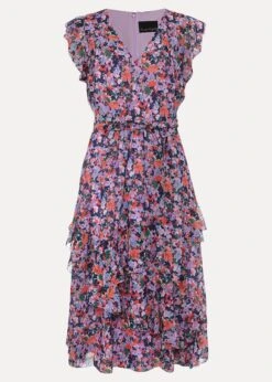 Breesha Floral Midi Dress 13 Breesha Floral Midi Dress -Floral Und Chic 220903000 99 breesha floral midi dress