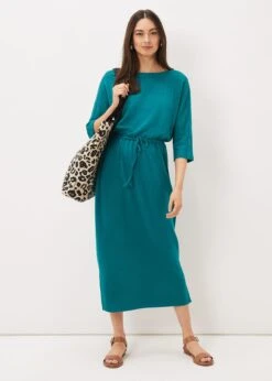 Belle Tie Waist Dress -Floral Und Chic 220923703 03 belle tie waist dress