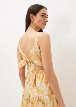 Elaina Cotton Floral Tiered Midi Dress 12 Elaina Cotton Floral Tiered Midi Dress -Floral Und Chic 220926871 05 elaina cotton floral tiered midi dress