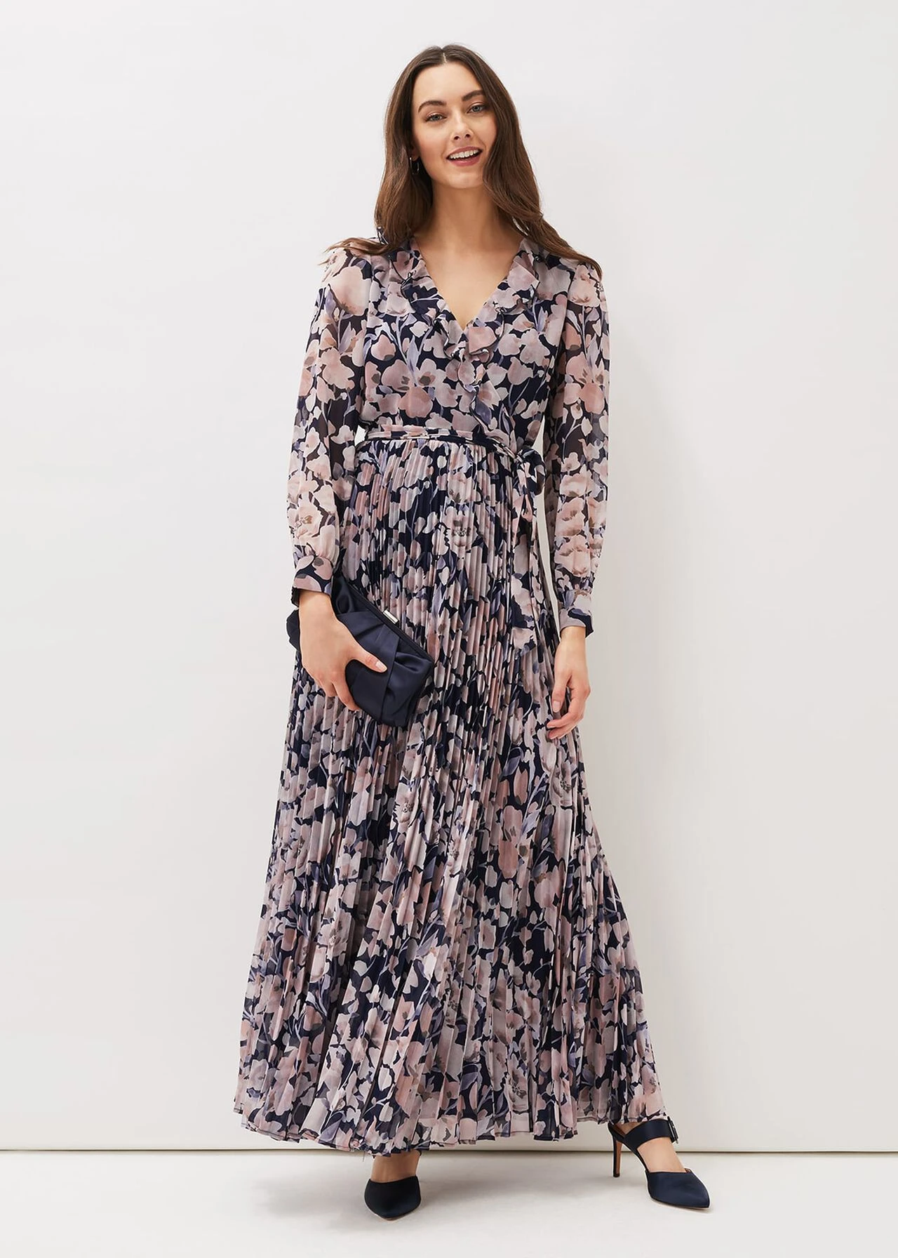 Fredrika Floral Pleated Maxi Dress 2 Fredrika Floral Pleated Maxi Dress