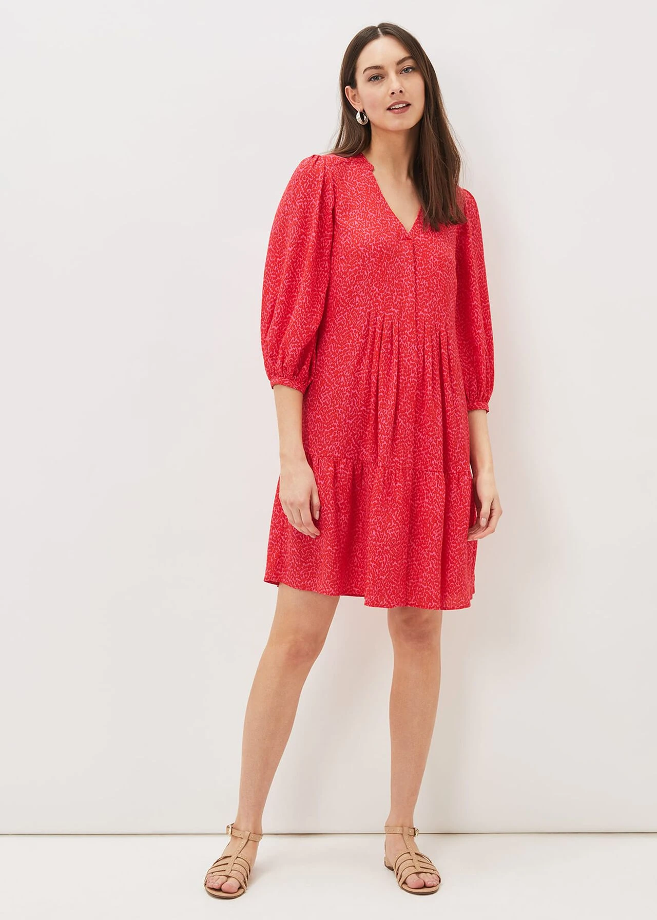 Penele Print Swing Dress 5 Penele Print Swing Dress – Bild 3