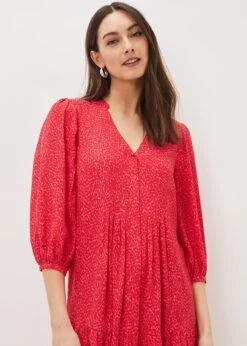 Penele Print Swing Dress 11 Penele Print Swing Dress -Floral Und Chic 220945639 04 penele print swing dress