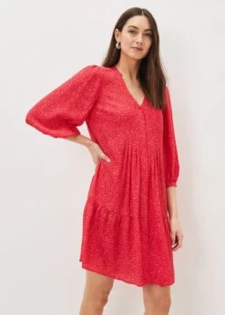 Penele Print Swing Dress 12 Penele Print Swing Dress -Floral Und Chic 220945639 05 penele print swing dress