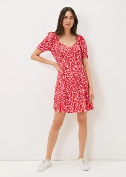 Sheryl Floral Tea Dress -Floral Und Chic 220947639 03 sheryl floral tea dress