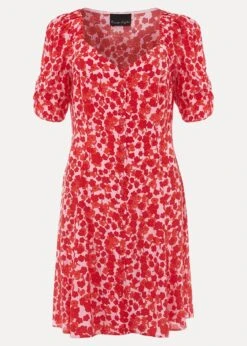 Sheryl Floral Tea Dress -Floral Und Chic 220947639 99 sheryl floral tea dress