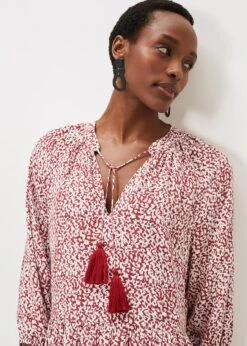 Lara Print Swing Dress -Floral Und Chic 220953141 04 lara print swing dress