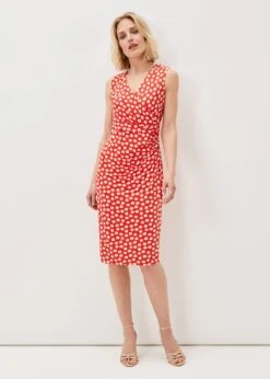 Tia Spot Midi Dress 10 Tia Spot Midi Dress -Floral Und Chic 220954579 03 tia spot midi dress
