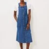 Irena Denim Pinafore Dress -Floral Und Chic 220962354 01 irena denim pinafore dress