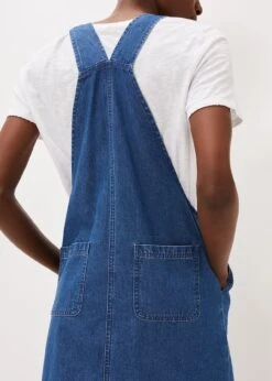 Irena Denim Pinafore Dress -Floral Und Chic 220962354 07 irena denim pinafore dress