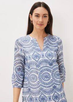 Brianne Broderie Shift Dress -Floral Und Chic 220969081 04 brianne broderie shift dress