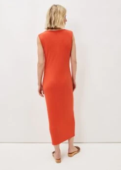 Reya Ribbed Column Midi Dress -Floral Und Chic 220992062 02 reya ribbed column midi dress